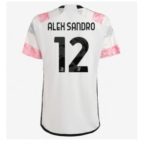 Maillot de foot Juventus Alex Sandro #12 Extérieur 2023-24 Manches Courte